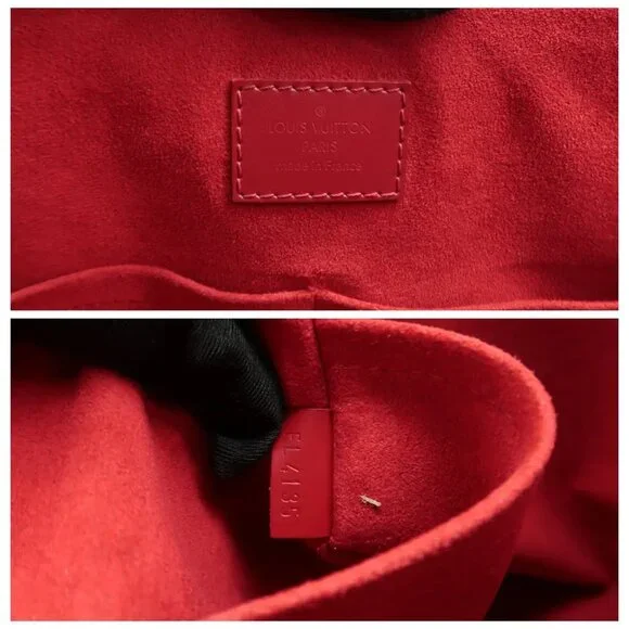 100% Authentic Louis Vuitton Caissa Brown Damier Ebene Canvas Tote - Picture 11 of 12